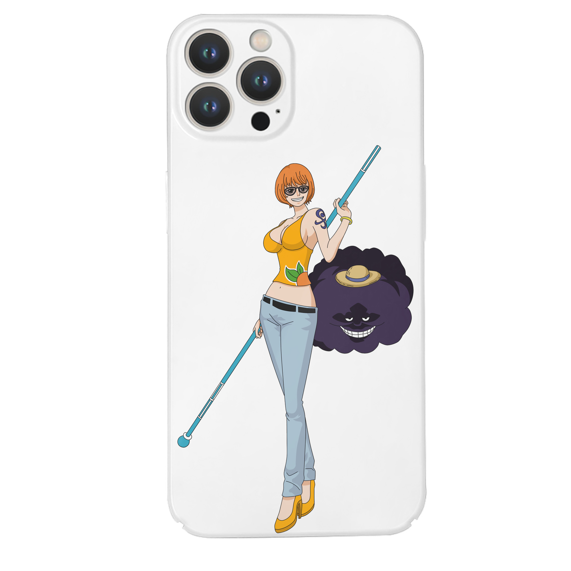 （画像用） ワンピース ナミ ONE PIECE Nami 【iPhone 14シリーズ対応】ハードケース